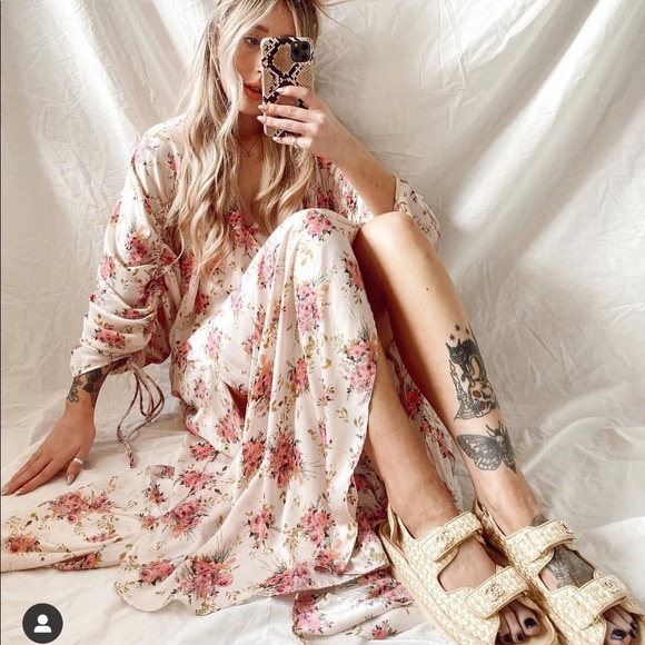 Last🔥Mango trendy floral dress bloggers fav - Picture 7 of 16